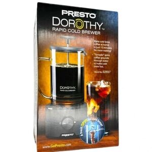 Presto Dorothy Rapid Cold Brew Coffee Maker - Black